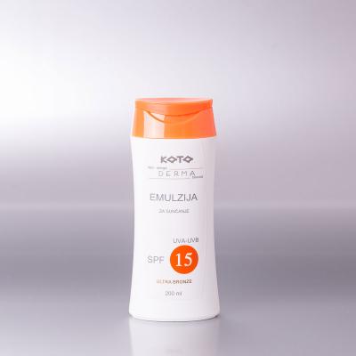 Emulzija za sunčanje SPF 15 - 200ml ULTRA BRONZE